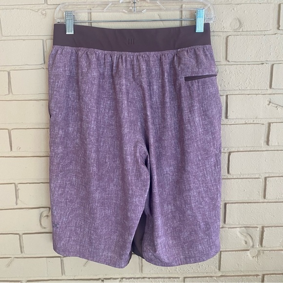 Lululemon Men's Size Small S THE Short 11” Liner Cherry Cola Athletic Pockets - Picture 3 of 7